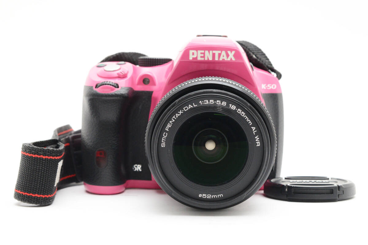 PENTAX ペンタックス k-50 ピンク 18‐55レンズキット NO.330 【公式通販】