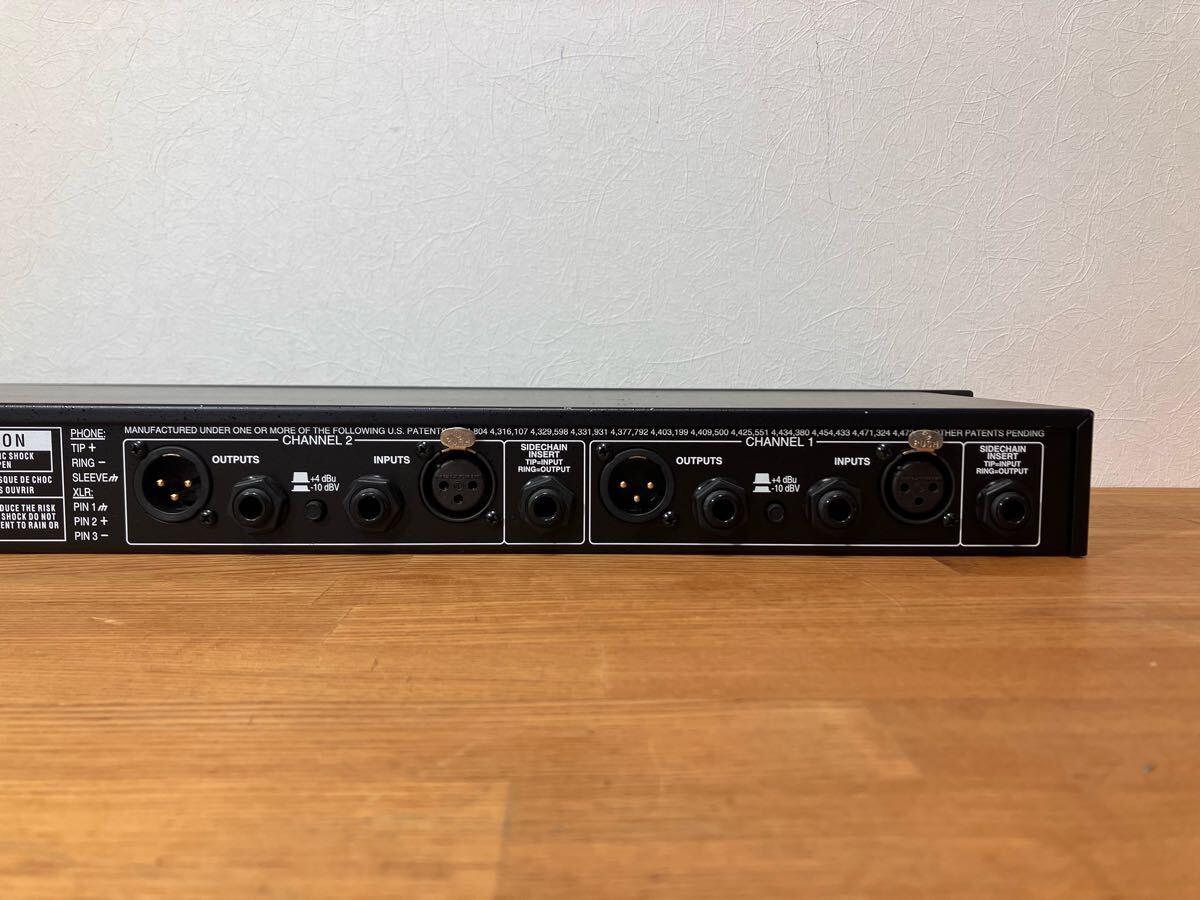 dbx 166xl コンプ / リミッター / ゲート dbx 166A USA製造