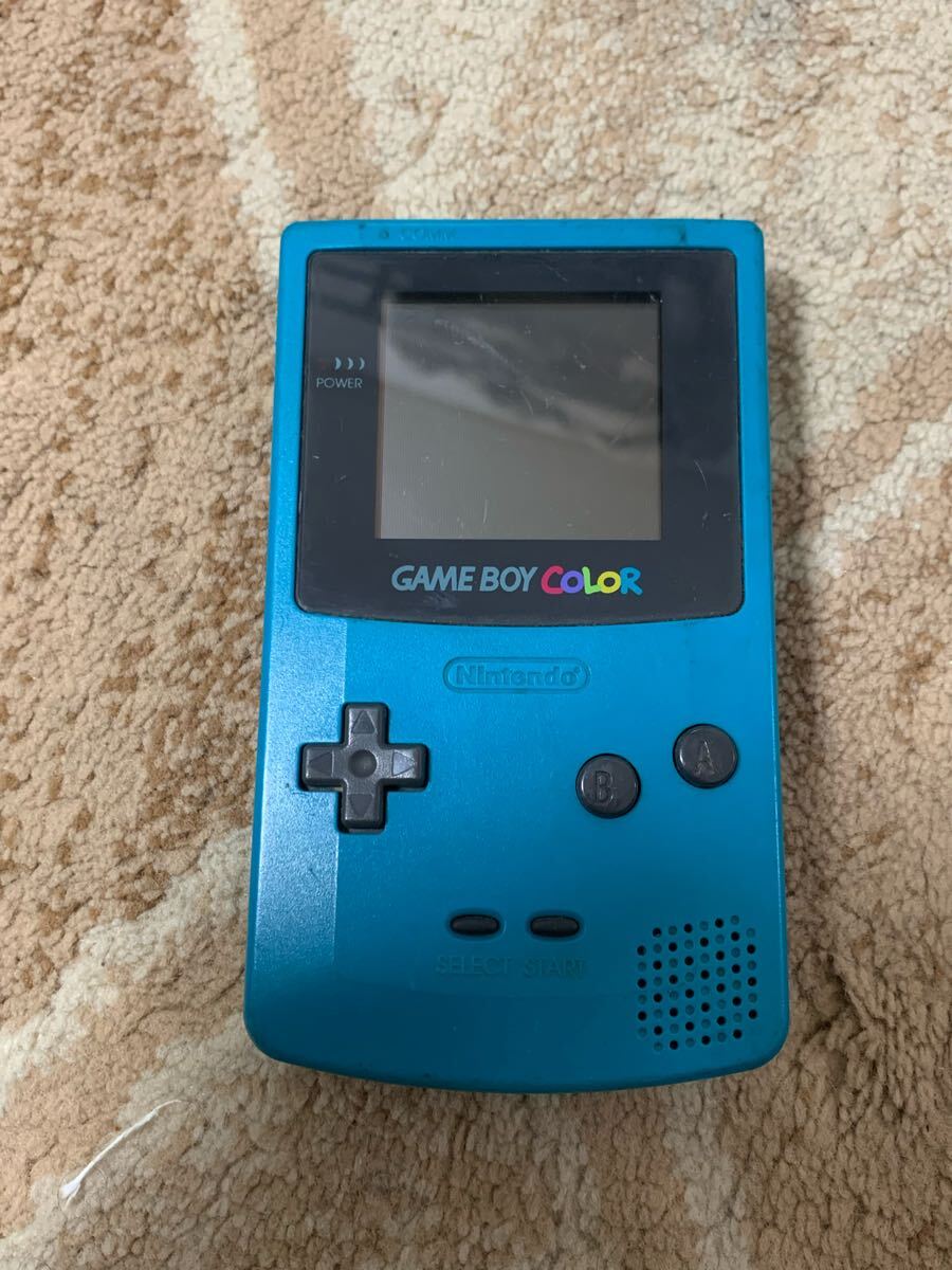Nintendo GAMEBOY COLOR ゲームボーイカラー CGB-001 青