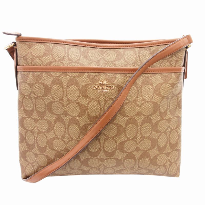 コーチ COACH F58297 シグネチャー ショルダーバッグ 斜め掛け クロス 