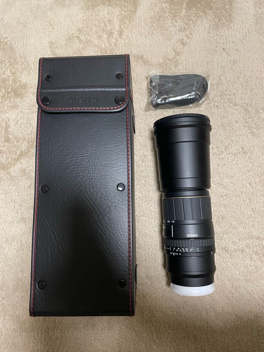売切り SIGMA APO 170-500mm 1:5-6.3 シグマ カメラレンズ SIGMA