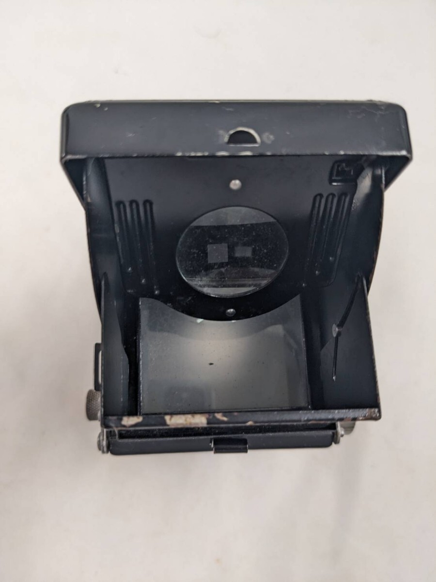 1円スタート！動作未確認 ORIENTIII /HACHIYO Alpenflex 1:3.5 f=7.5cm フィルムカメラ アナログカメラ レトロ 二眼レフ_10