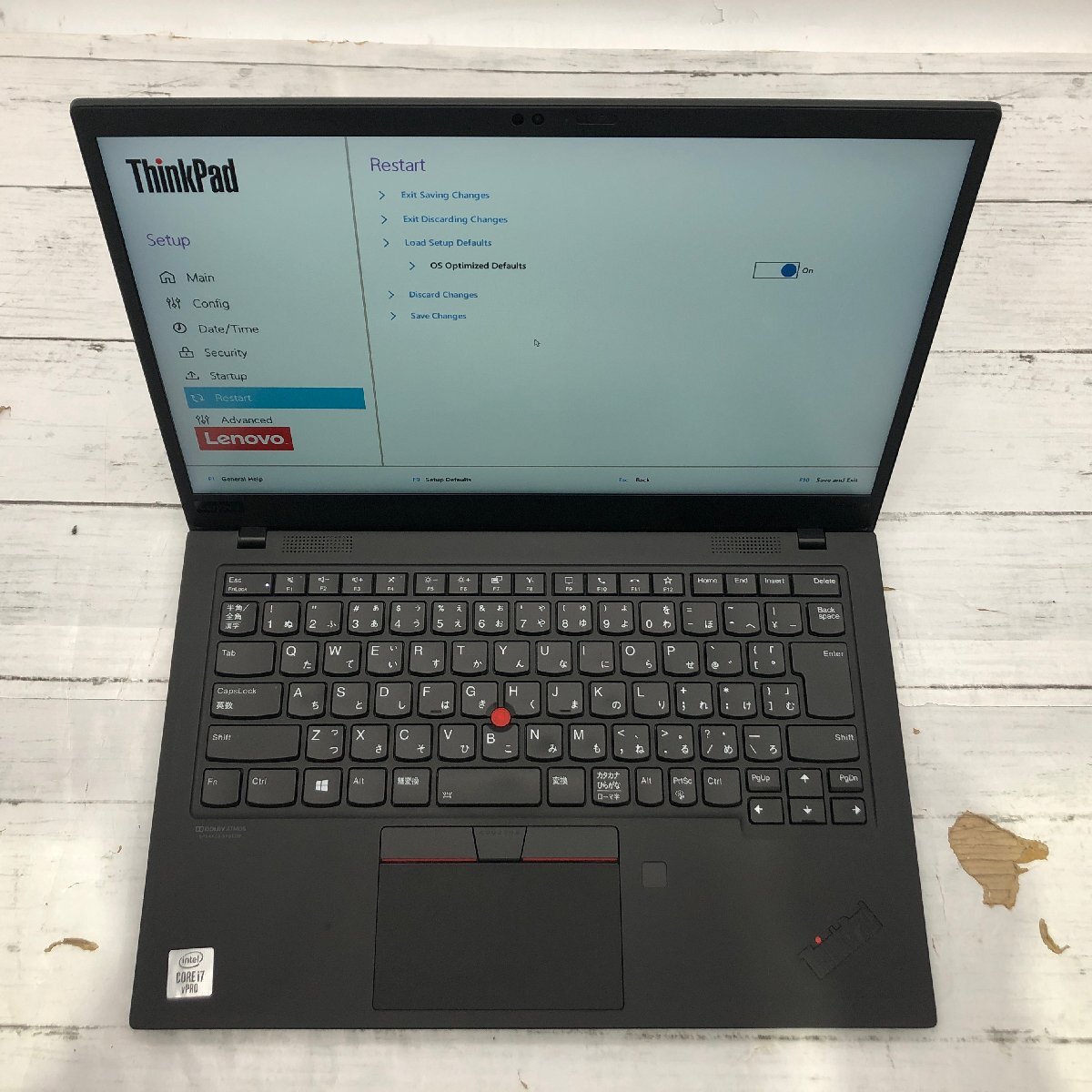 LENOVO ThinkPad X1 Carbon 20UAS6U501 Core i7 10610U 1.80GHz/16 GB