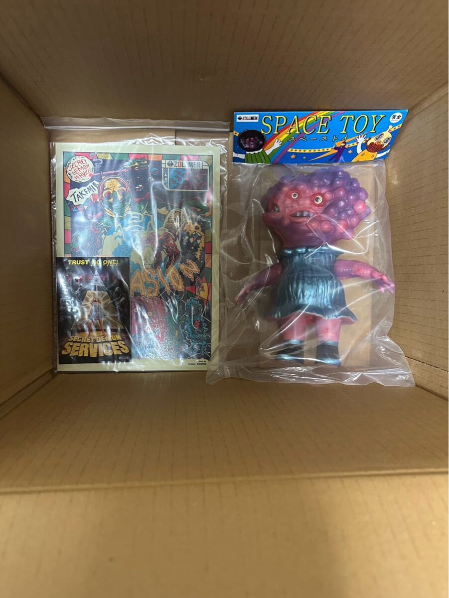 ZOLLMEN ゾルメン タケミ SPACETOY FANCY TOY ソフビ iluilu