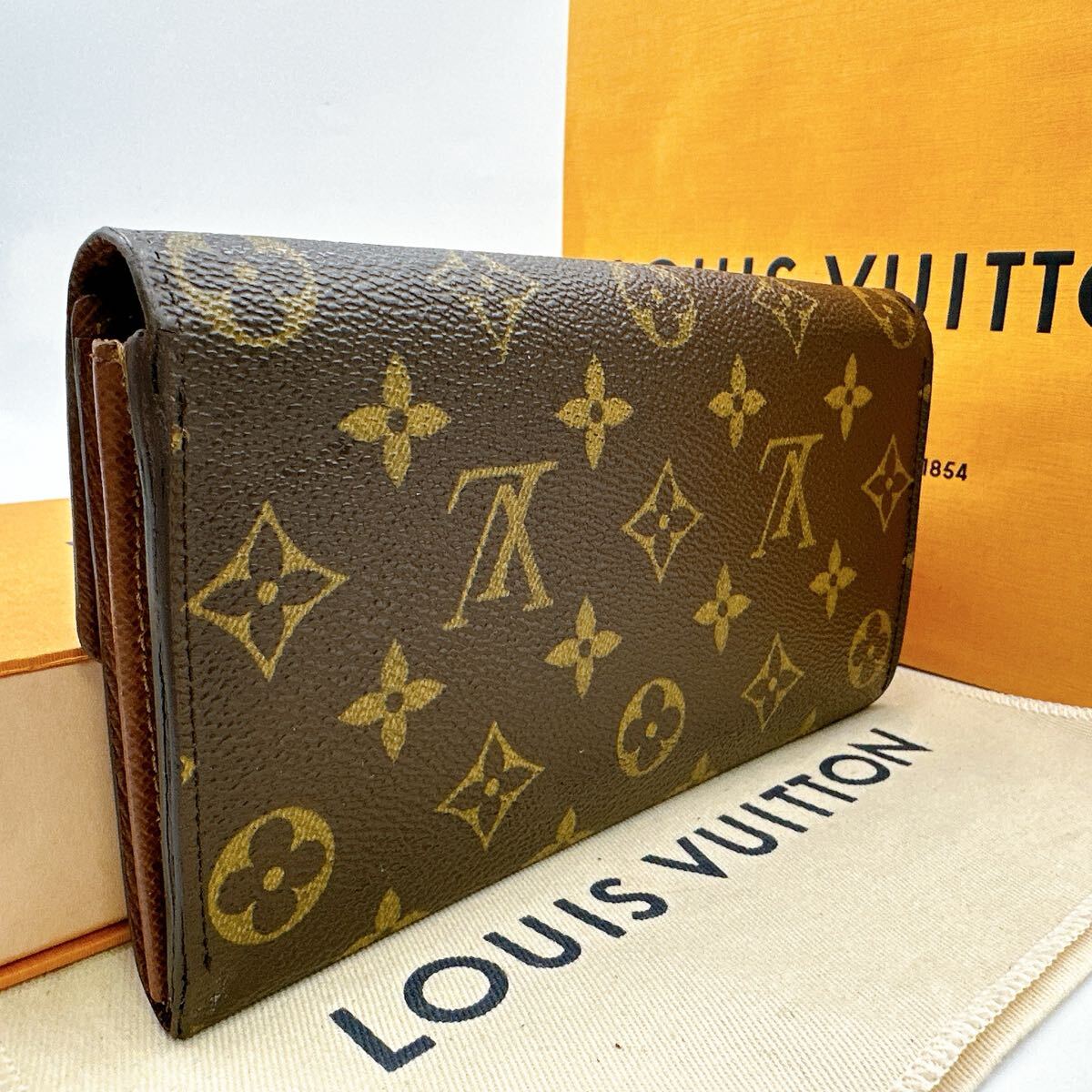 3897【美品】LOUIS VUITTON ルイヴィトン モノグラム ポルトフォイユ 