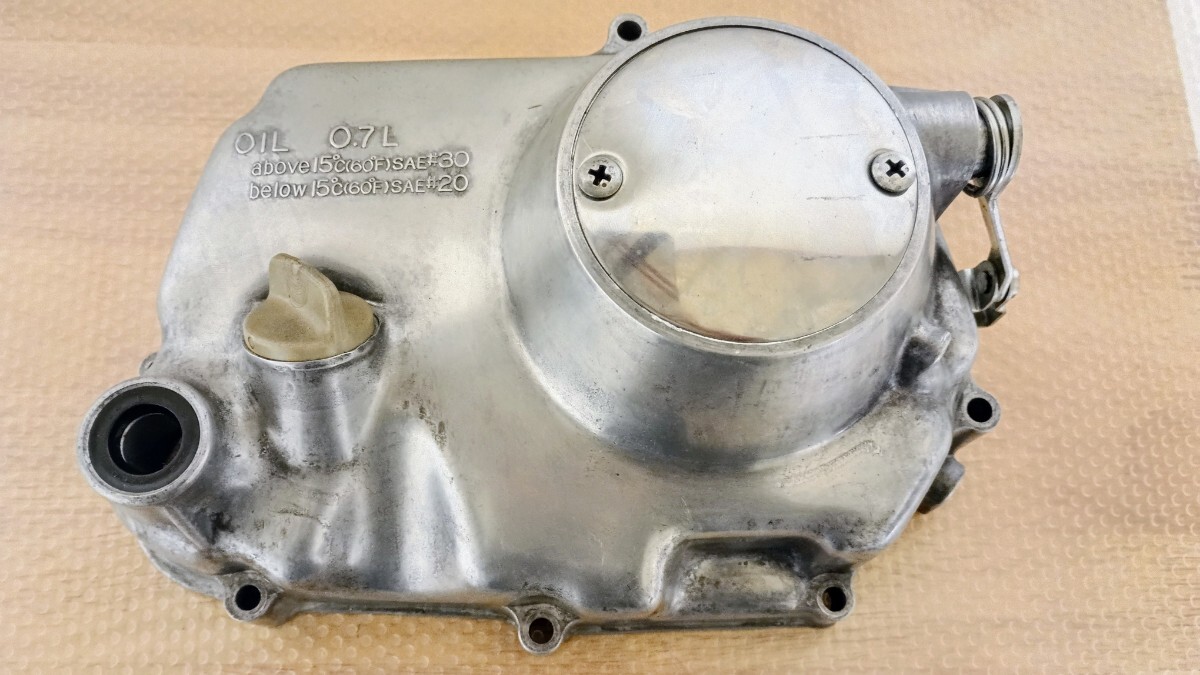 モンキーに使用バフ掛け浮文字クラッチカバー ホンダ(純正) 浮き文字 モンキー - Yahoo!オークション 浮き文字