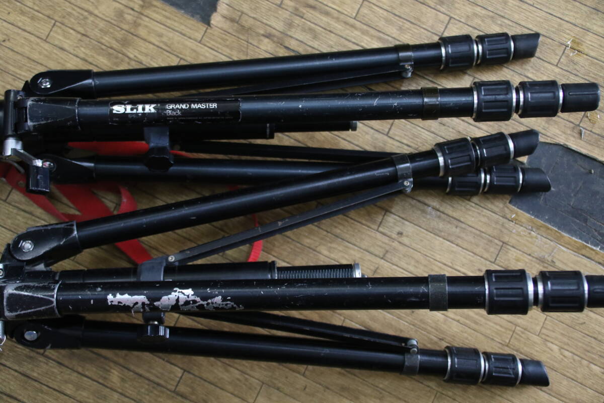 スリック GRAND MASTER クランドマスター3段BK 2本まとめて中古品使用感あり_4