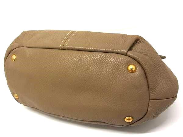 1円 PRADA プラダ レザー ネームタグ付き ハンドバッグ トート 1円 PRADA プラダ レザー ネームタグ付き ハンドバッグ トート