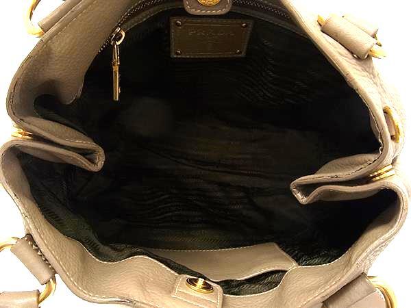 1円 PRADA プラダ レザー ネームタグ付き ハンドバッグ トート 1円 PRADA プラダ レザー ネームタグ付き ハンドバッグ トート