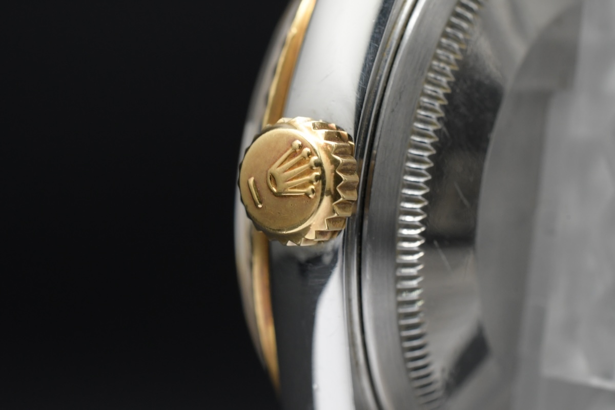 美品 ROLEX DATE JUST Ref:16233 Cal.3135 ロレックス デイトジャスト L番 10Pダイヤ YG×SSコンビ ゴールド文字盤 腕時計 ■31599_5