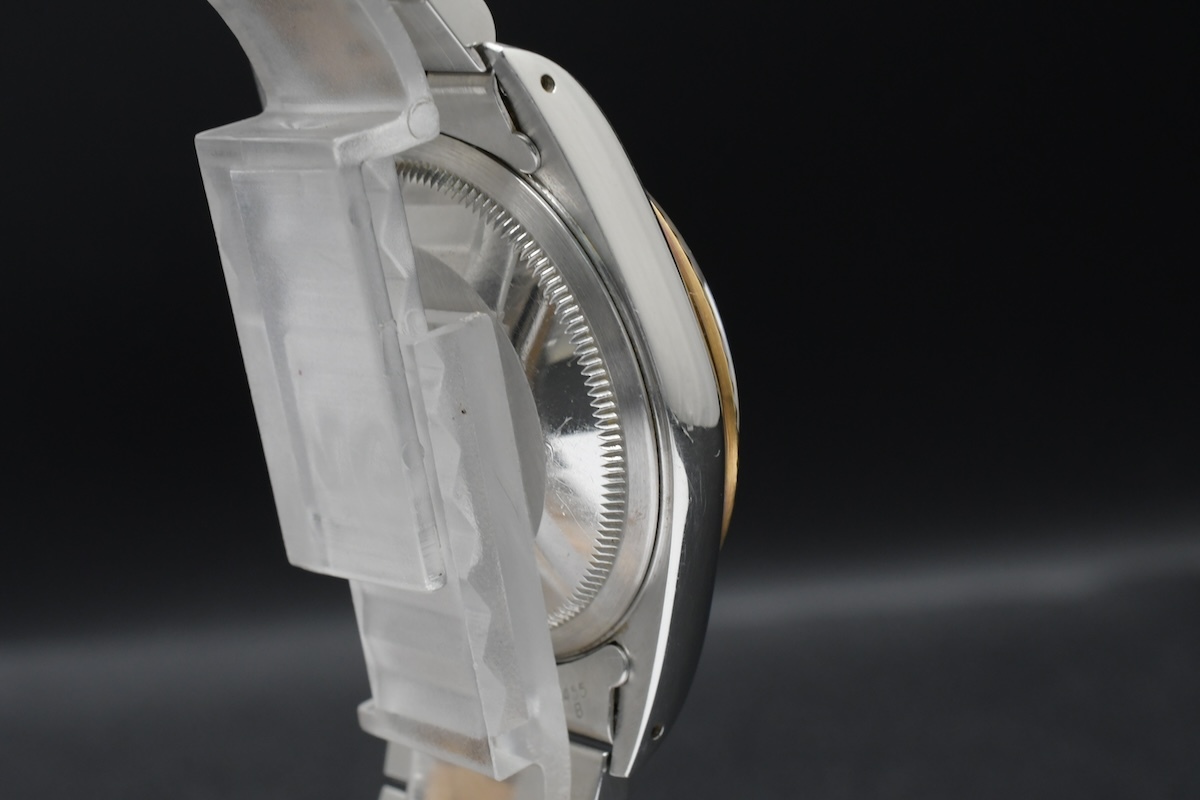 美品 ROLEX DATE JUST Ref:16233 Cal.3135 ロレックス デイトジャスト L番 10Pダイヤ YG×SSコンビ ゴールド文字盤 腕時計 ■31599_6