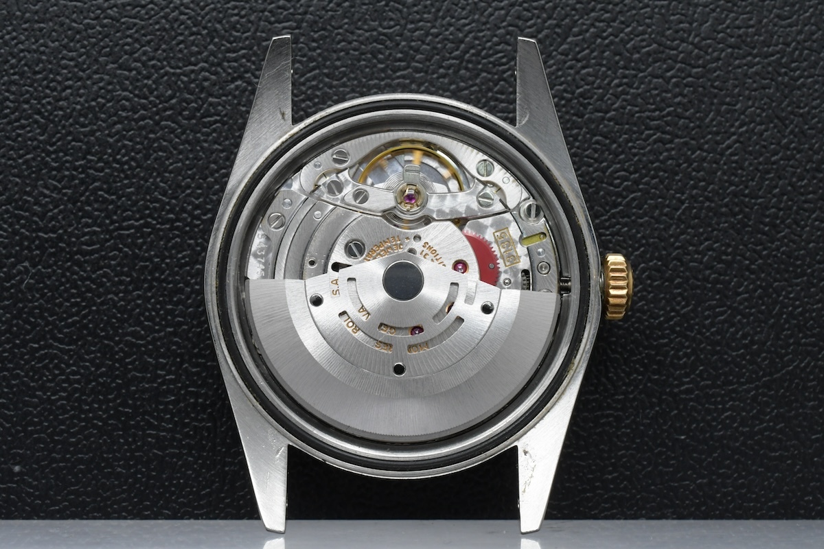 美品 ROLEX DATE JUST Ref:16233 Cal.3135 ロレックス デイトジャスト L番 10Pダイヤ YG×SSコンビ ゴールド文字盤 腕時計 ■31599_8