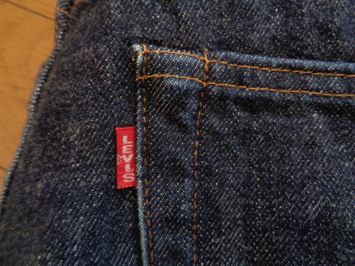 極上 濃紺 美品 リーバイス 551ZXX 赤耳 インディゴ デニム パンツ 