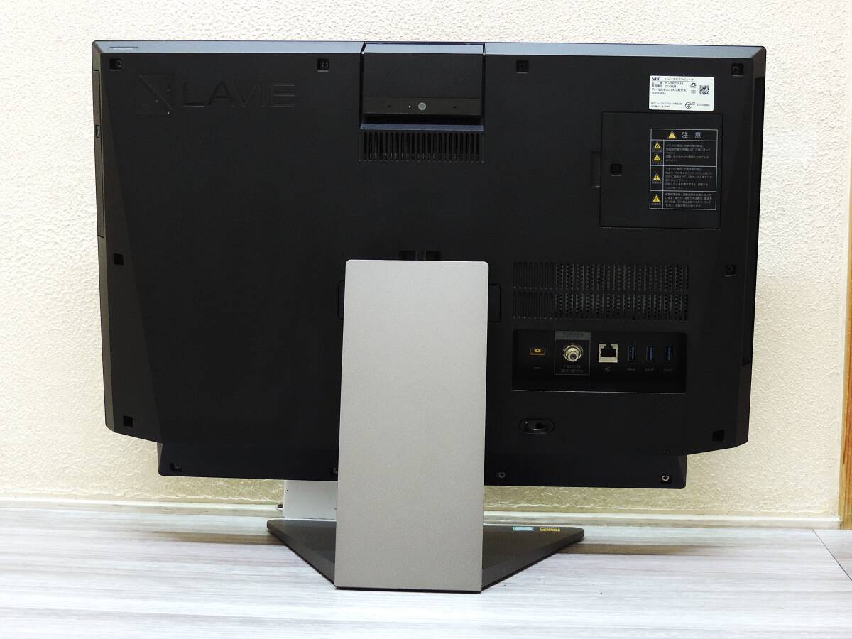 【俊足LAVIE PC-DA770KAR】Core i7-8550U/新品512GB SSD/余裕12GBメモリ★最新Win11(24H2)★地デジTV即利用可★Office2021Pro★23.8型液晶_9