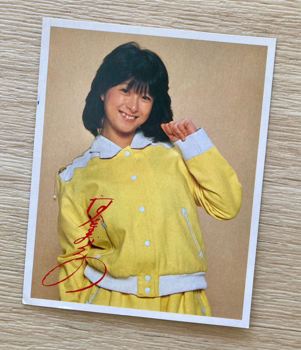 送料無料 河合奈保子さん 山勝フォトカード9枚セット ブロマイド 芸映