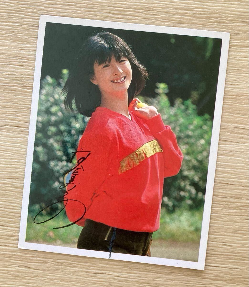 送料無料 河合奈保子さん 山勝フォトカード9枚セット ブロマイド 芸映