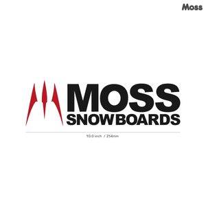 【MOSS】モス★09★COLOR★カラー★ダイカットステッカー★切抜きステッカー★10.0インチ