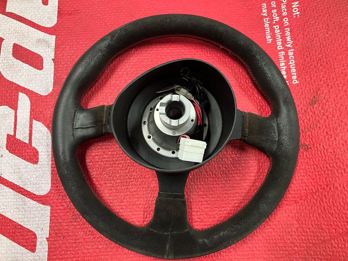 j'sレーシング　ステアリング ハンドル　ジェイズレーシング　FD2ステアリングボス付き　MOMO_4