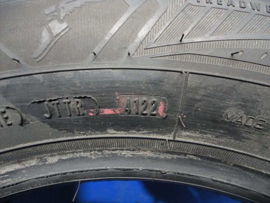 未使用品 2022年製 10分山 2本セット オールシーズンタイヤ グッドイヤー YZ/★ Vector 4Seasons 【195/65R15】 2本★QC0168_5