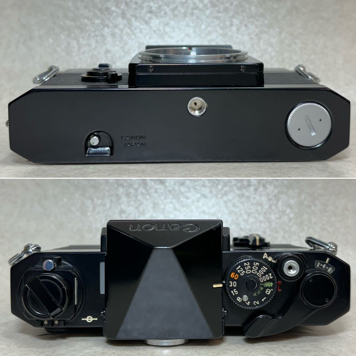 W3 - 9） Canon キャノン F-1 フィルムカメラ LENS FL 58mm 1:1.2 レンズ _4