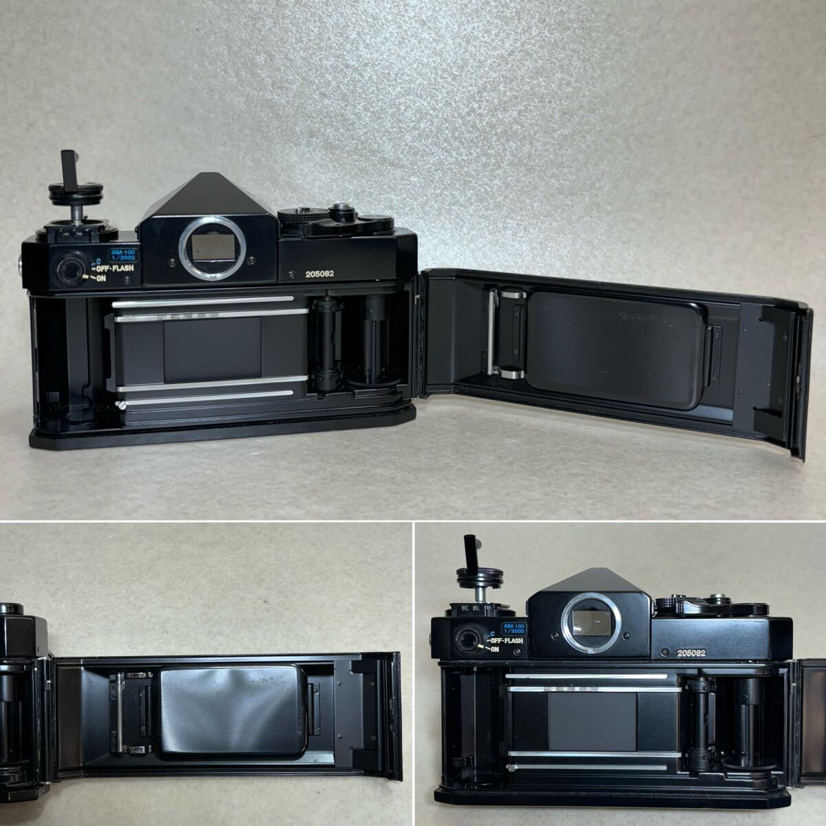 W3 - 9） Canon キャノン F-1 フィルムカメラ LENS FL 58mm 1:1.2 レンズ _6