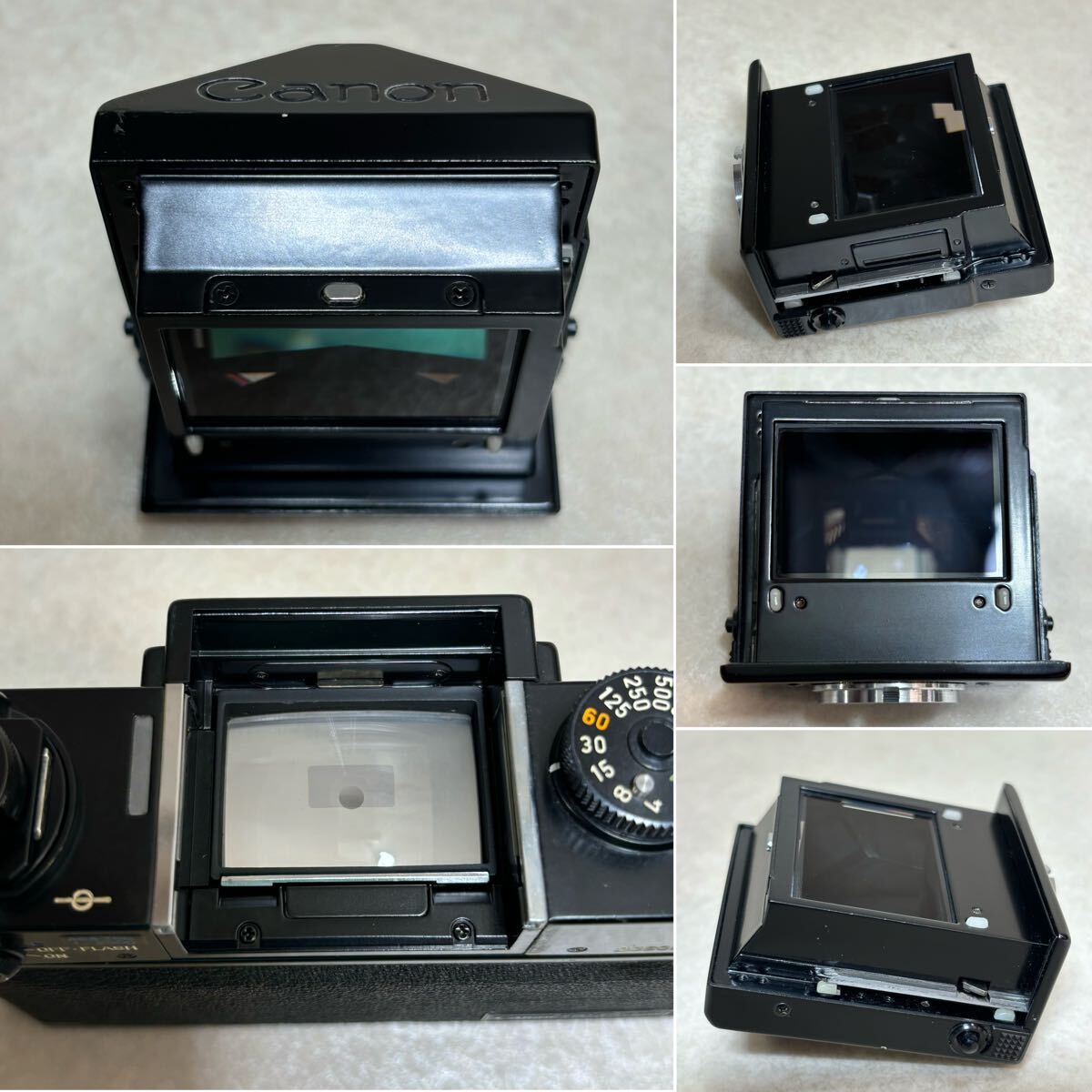 W3 - 9） Canon キャノン F-1 フィルムカメラ LENS FL 58mm 1:1.2 レンズ _7