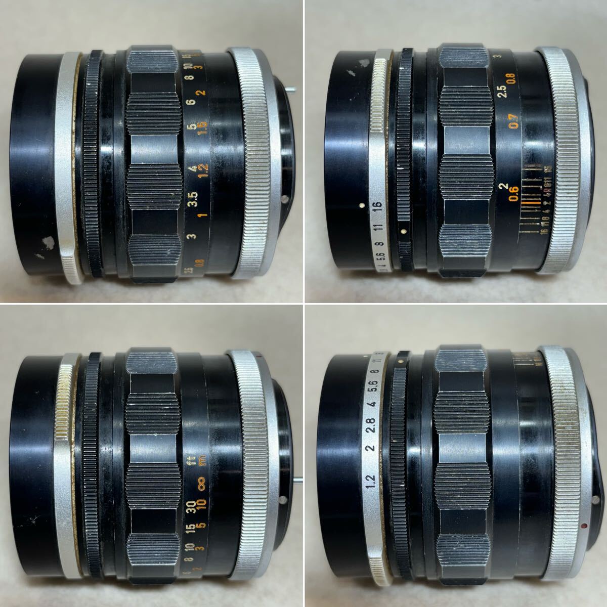 W3 - 9） Canon キャノン F-1 フィルムカメラ LENS FL 58mm 1:1.2 レンズ _9