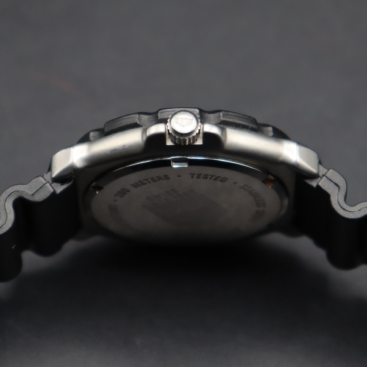 TAG HEUER タグホイヤー フォーミュラー1 プロフェッショナル 200M防水 クォーツ 371.513 夜光文字盤 デイト 新品ベルト ボーイズ/メンズ_6