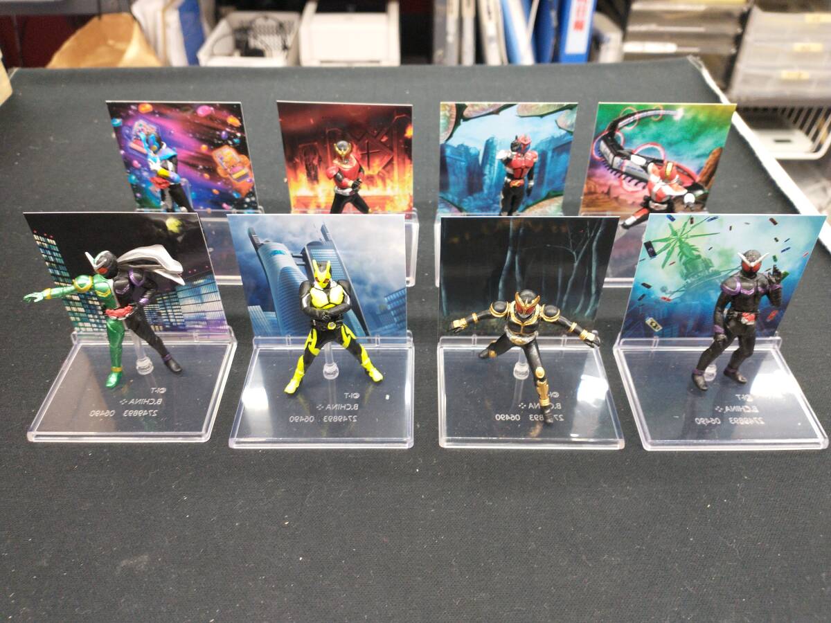 MICRO STATUE COLLECTION 仮面ライダー 全8種セット ガヴ クウガ 