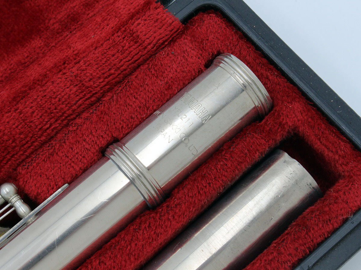 東f42909【中古】YAMAHA YFL-211 FLUTE JUNK ヤマハ フルート ジャンク 現状渡し 30462_2