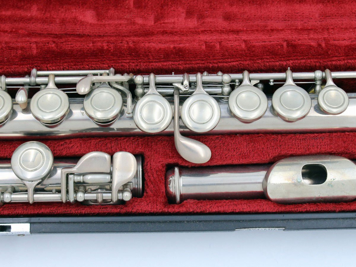 東f42909【中古】YAMAHA YFL-211 FLUTE JUNK ヤマハ フルート ジャンク 現状渡し 30462_3