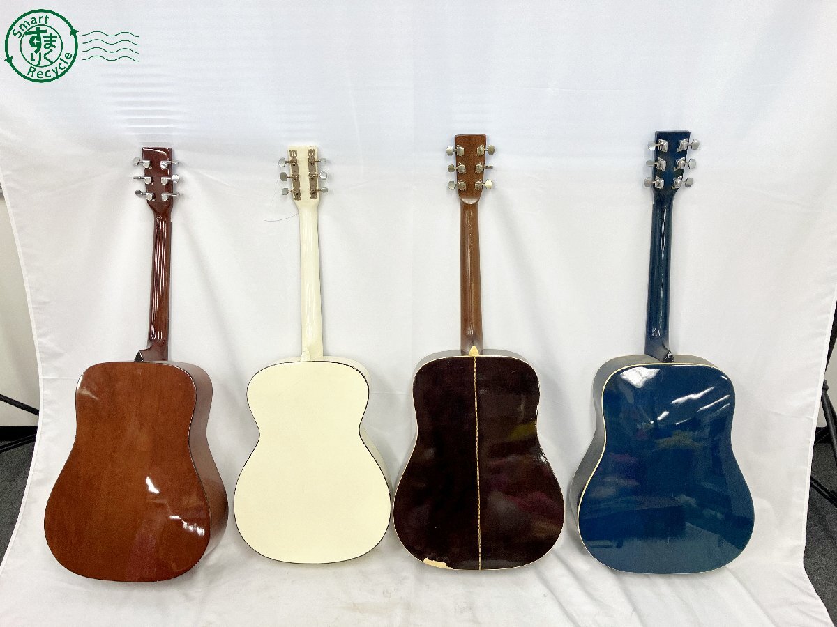 BC0104552　■【直接引取限定】1円~ Morris HONEY BEE EL Martin 他 アコースティックギター 12点まとめ売り 弦楽器 ジャンク品 中古_5