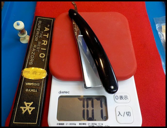 SP美 未使用 大刃 70g 名工 SIOSAWA 西洋剃刀 検 床屋 かみそり 理容