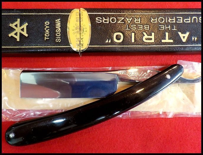 SP美 未使用 大刃 70g 名工 SIOSAWA 西洋剃刀 検 床屋 かみそり 理容