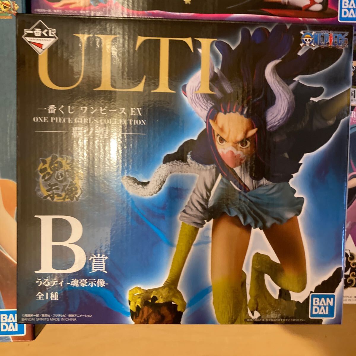 ワンピース EX 一番くじ 魂豪示像 ワノ国 ブラックマリア うるティ ナミ 日和 フィギュア コレクタブル 牛まる 傳ジロー 開封品 グラメン_3