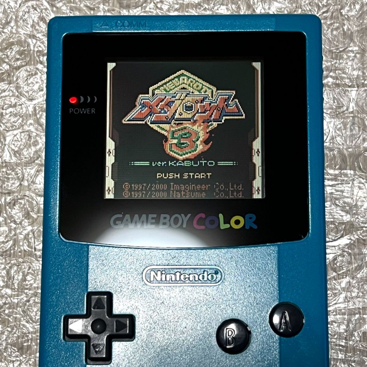 極美品・動作確認済み〉GB GBC ゲームボーイカラー 本体 ブルー CGB 