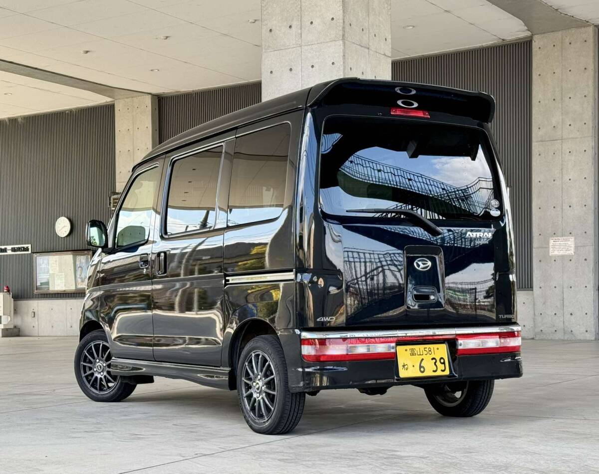 平成19年 ダイハツ アトレーワゴン カスタム RS ターボ車 4WD 車検8年5月まで! HIDライト! ナビ/キーレス/アルミ! タイベル交換済! 売切!_4