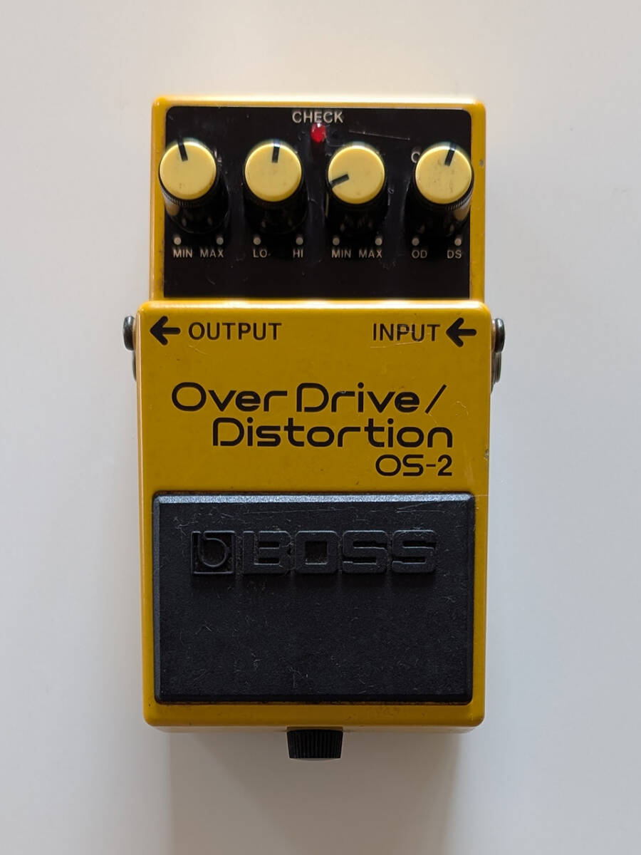 BOSS Overdrive/Distortion OS-2 エフェクター_1