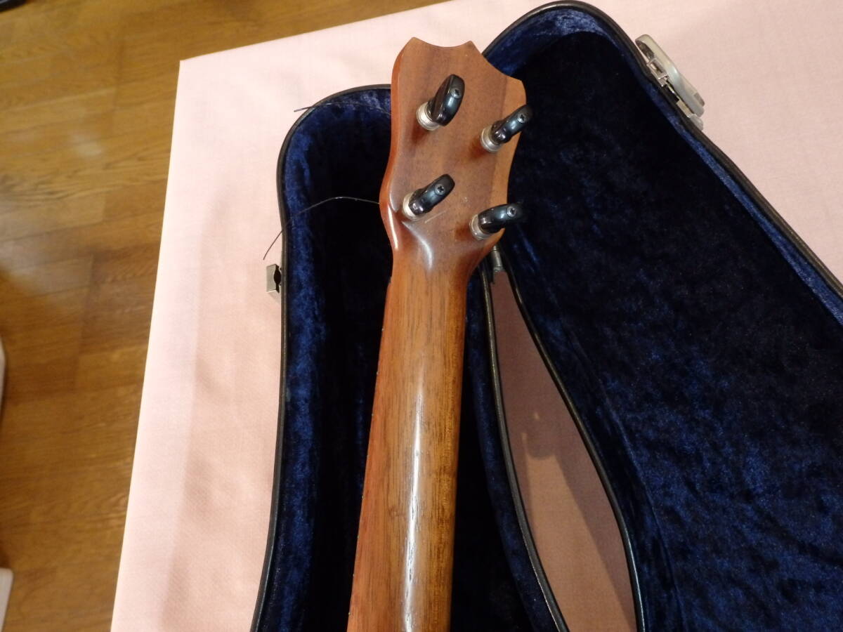 Keahi ケアヒ　ソプラノウクレレ 　全て単板　手作り品　ジエイクシマブクロも　愛用したメーカーです。ハードケース付き_6