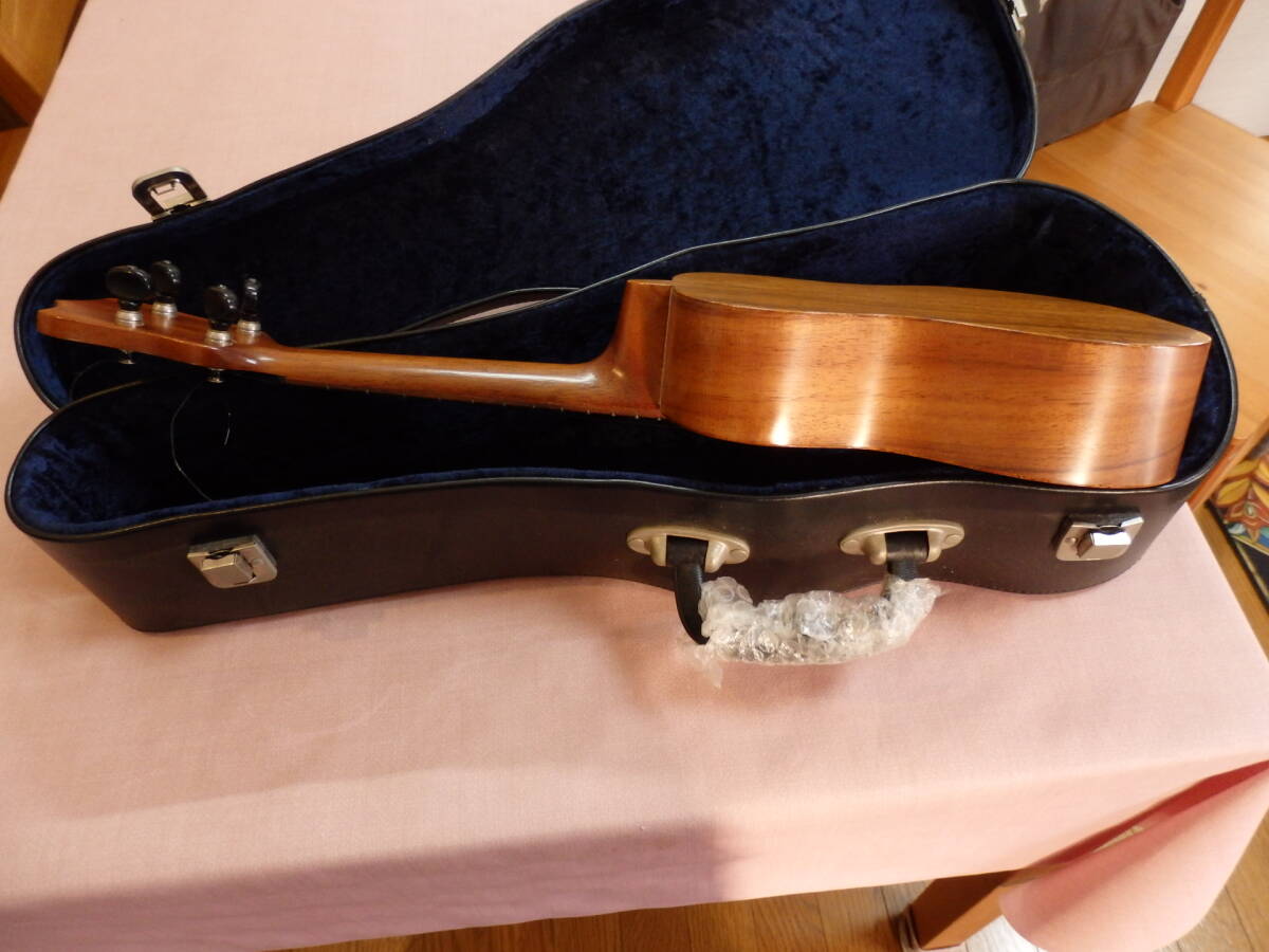 Keahi ケアヒ　ソプラノウクレレ 　全て単板　手作り品　ジエイクシマブクロも　愛用したメーカーです。ハードケース付き_7