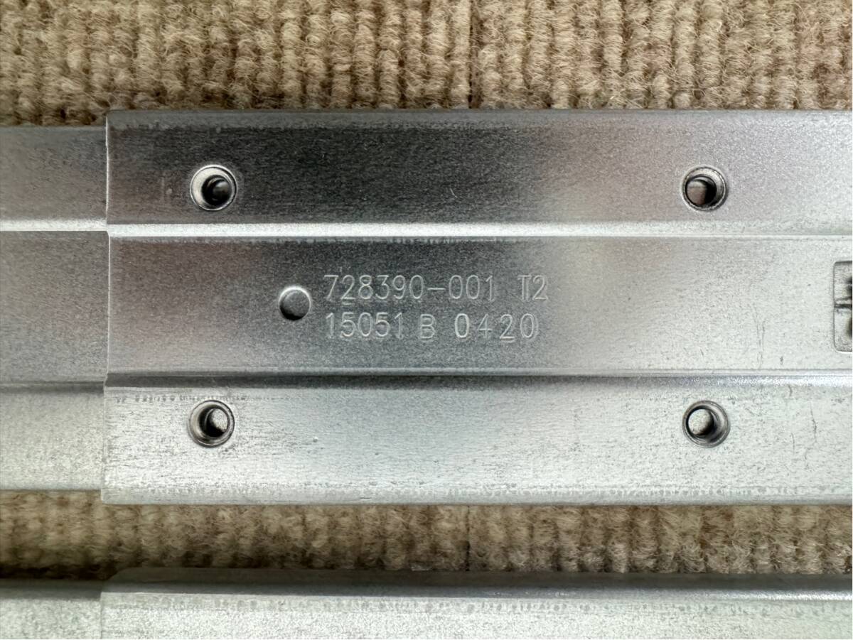 HP ProLiant DL380P Gen8 Gen9 Gen10 ラックマウントレール レールキット Rail Kit 728348 ...