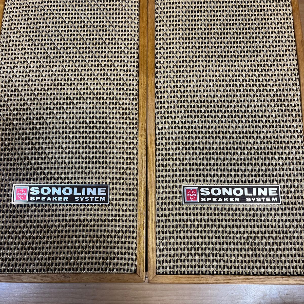 2個セット National スピーカー SONOLINE 壁掛けスピーカー WS-910