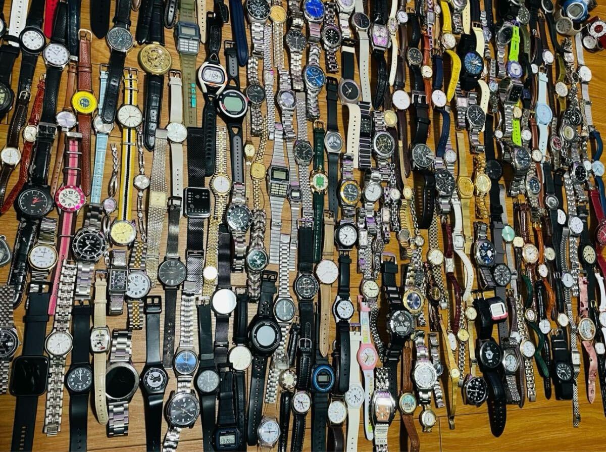 250個以上 OMEGA/SEIKO/CITIZEN/CASIO/BABY-G/G-SHOCK/LUMINOX/GAGA MILANO/ELGIN/PAUL SMITH/DIESEL等その他腕時計大量まとめ売り約_1