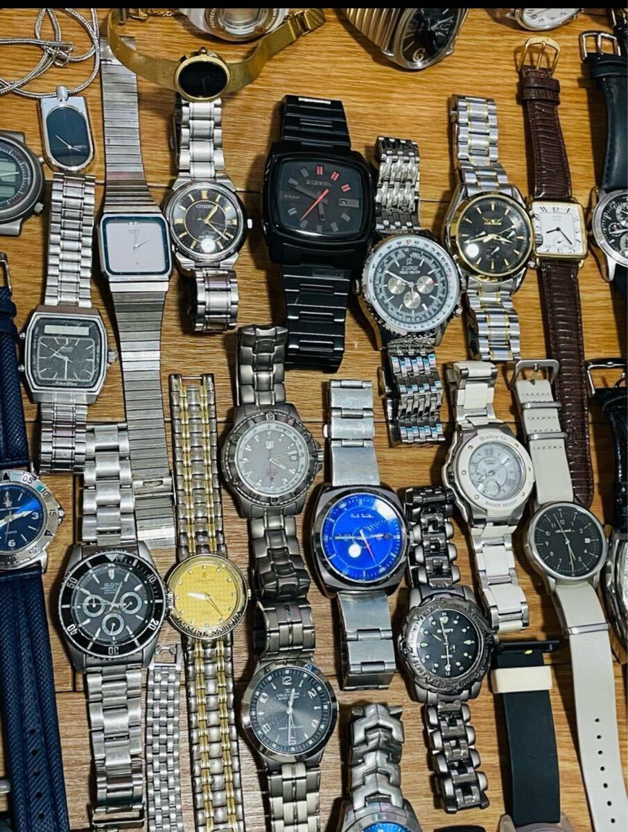250個以上 OMEGA/SEIKO/CITIZEN/CASIO/BABY-G/G-SHOCK/LUMINOX/GAGA MILANO/ELGIN/PAUL SMITH/DIESEL等その他腕時計大量まとめ売り約_3