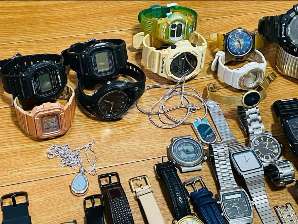 250個以上 OMEGA/SEIKO/CITIZEN/CASIO/BABY-G/G-SHOCK/LUMINOX/GAGA MILANO/ELGIN/PAUL SMITH/DIESEL等その他腕時計大量まとめ売り約_8