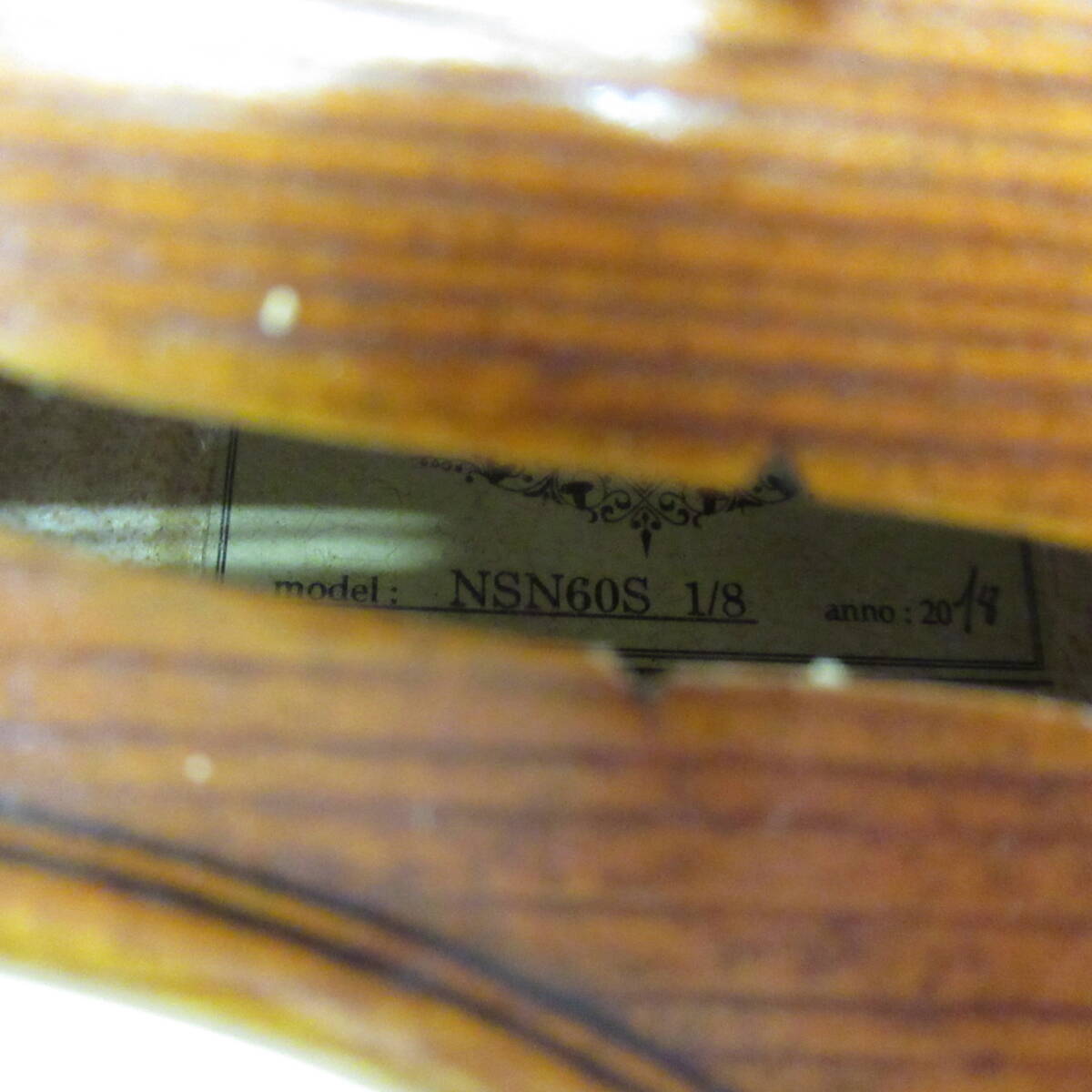 Nicolo Santi NSN60S バイオリン 1/8 ニコロサンティ ハードケース付き ヴァイオリン 弦楽器 140サイズ発送 p-3616695-293-mrrz_6