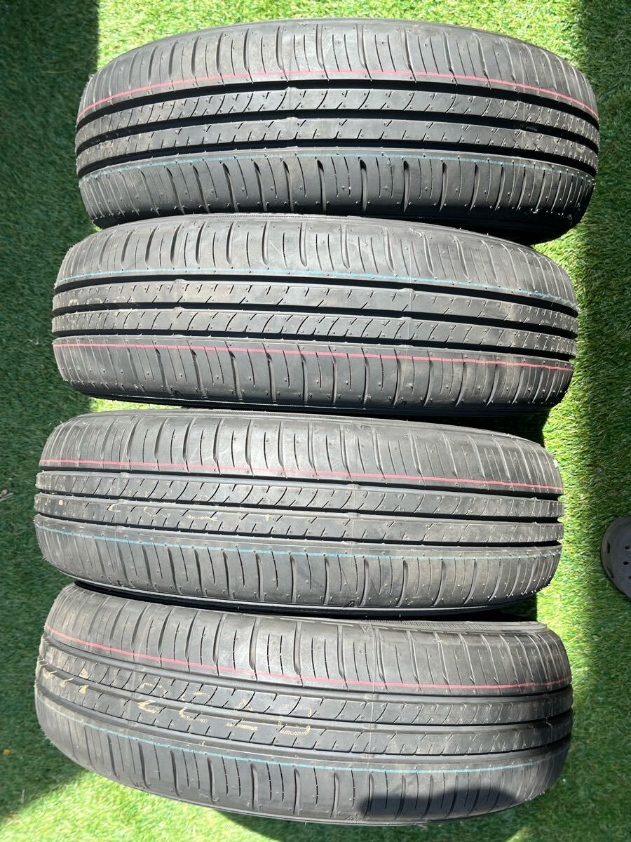 新車外し 165/60R15 23年製 ダンロップ ENASEVE EC300+ 夏タイヤ 4本セット_1