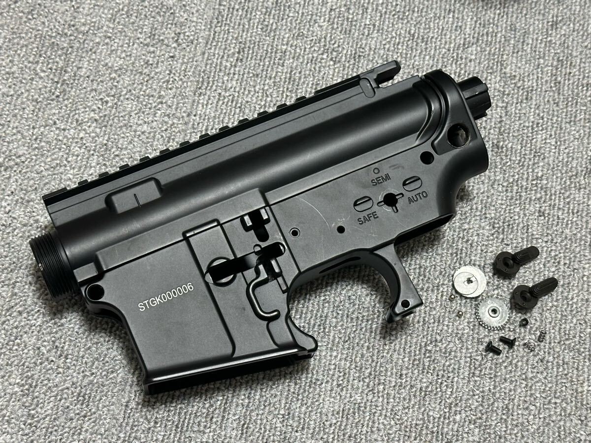 Kngiht's URX メタルフレーム M4/M16 スタンダード電動ガン用　検索：メタルレシーバー/ロア/アッパー_1