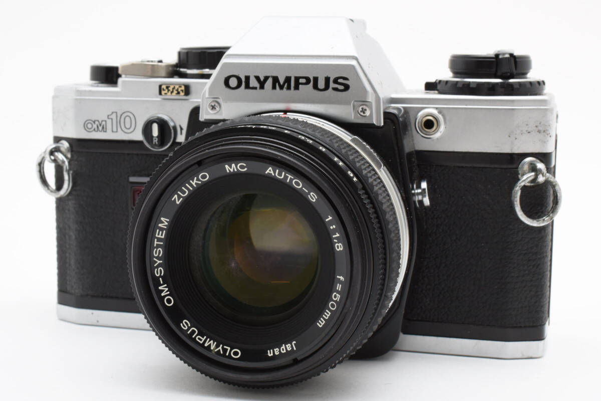 オリンパス 元箱 Olympus OM10 Zuiko Auto-s 50mm f1.8 フィルムカメラ