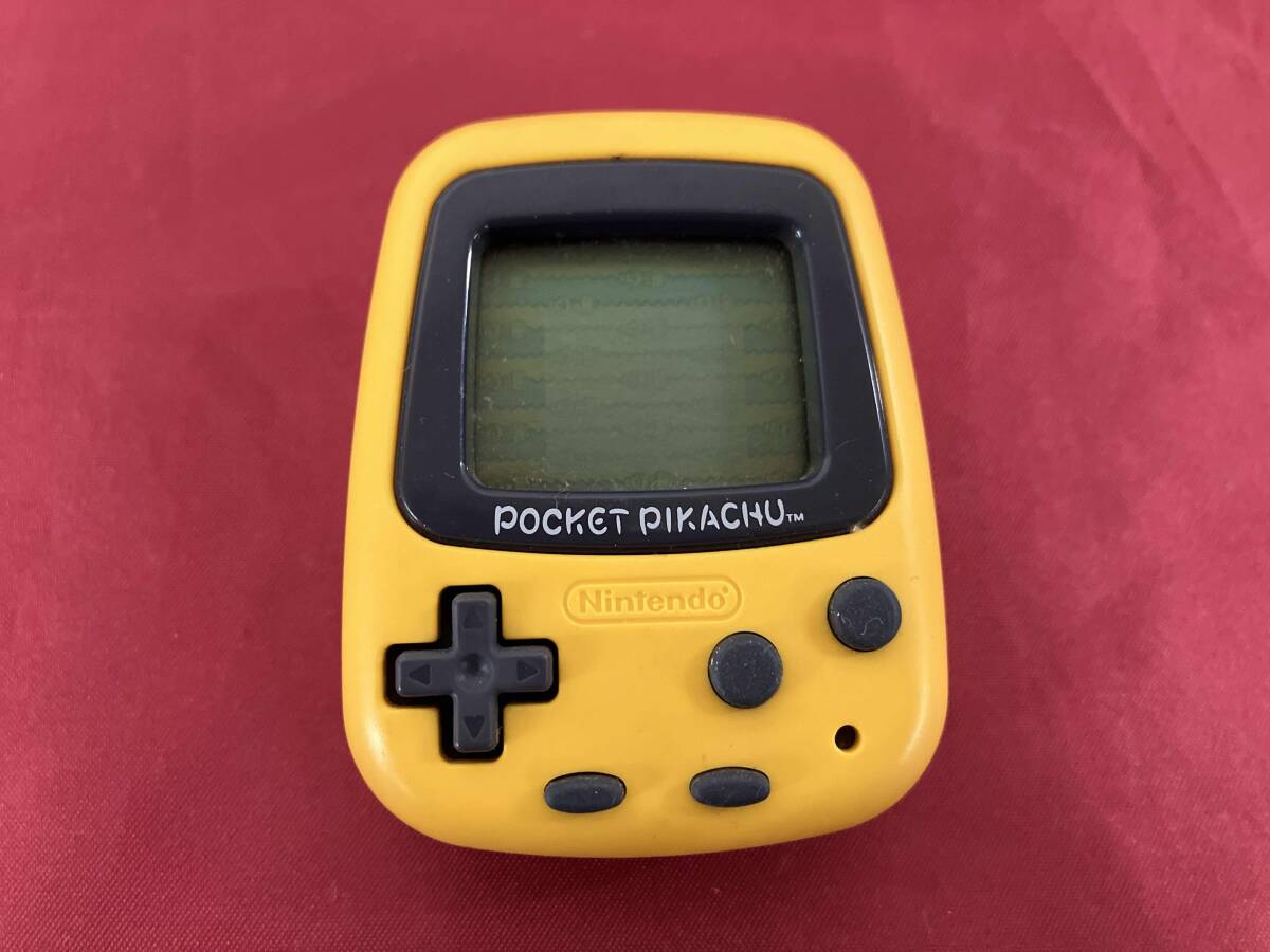 動作確認済 POCKET PIKACHUポケットピカチュウ ニンテンドー MPG-001